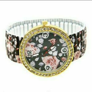 Time To Blossom Floral Watch